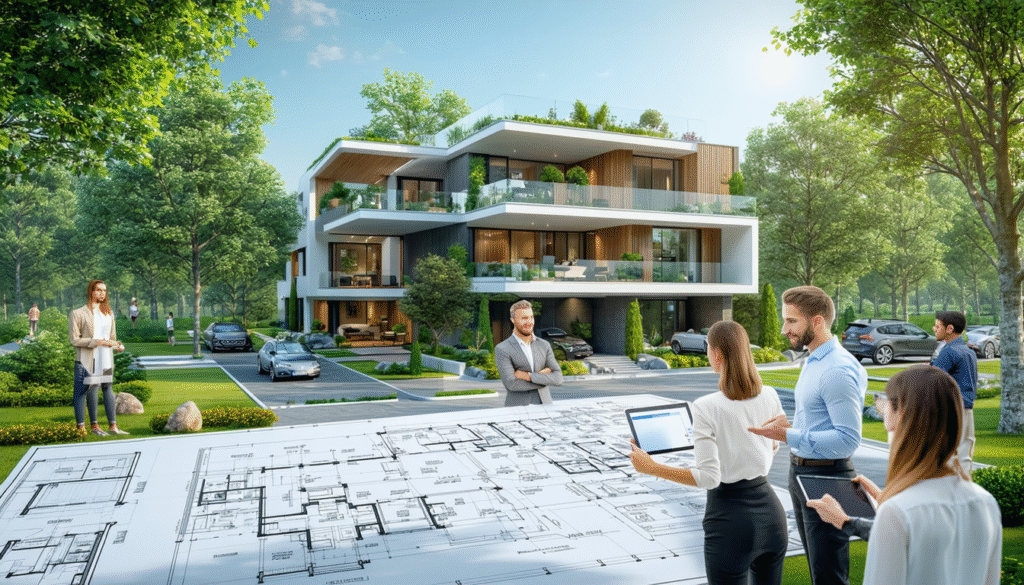 Lancement d'un nouveau projet résidentiel à Saint-Michel : HD group, Kastello et CPD immobilier unissent leurs forces