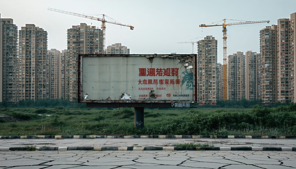 Une mise de 140 milliards de dollars sur le secteur immobilier chinois en difficulté s'aggrave