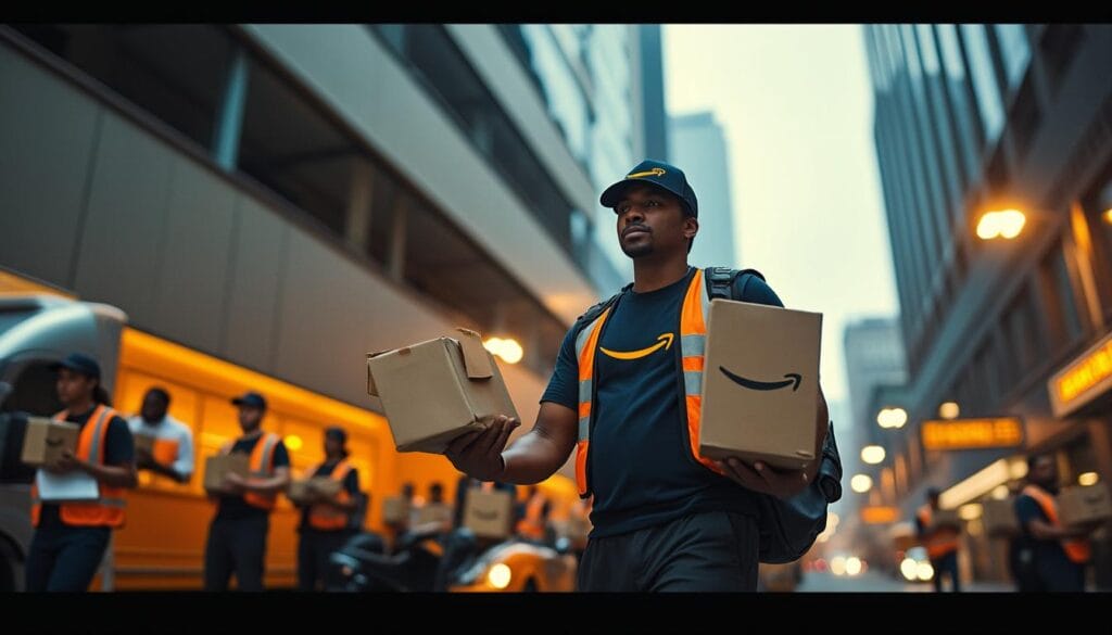 Les propriétaires d'entreprises de livraison Amazon se mobilisent pour réclamer une revalorisation salariale