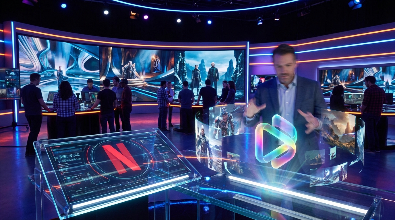 après disney, netflix lance un défi à l'ia de bytedance qui révolutionne ses séries cultes en les réinventant grâce à l'intelligence artificielle.