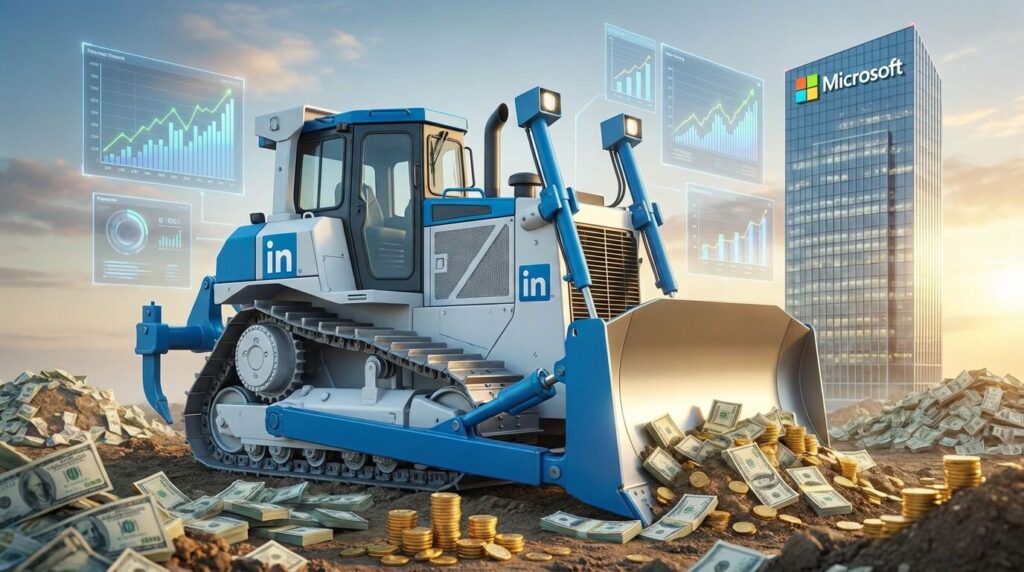 Comment linkedin est devenu une véritable machine à cash pour microsoft en quelques années