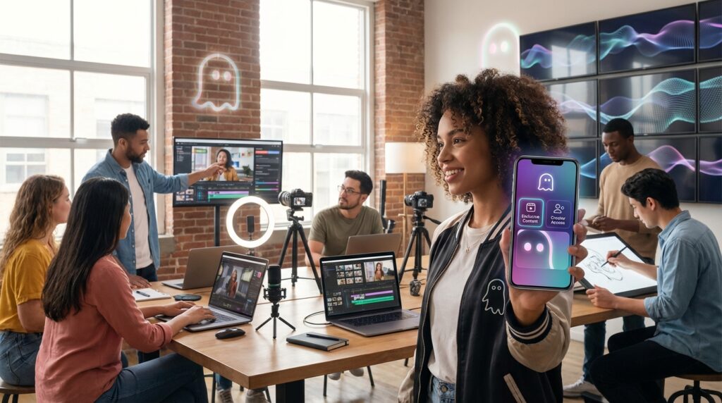 Snapchat innove avec les abonnements payants pour attirer les créateurs