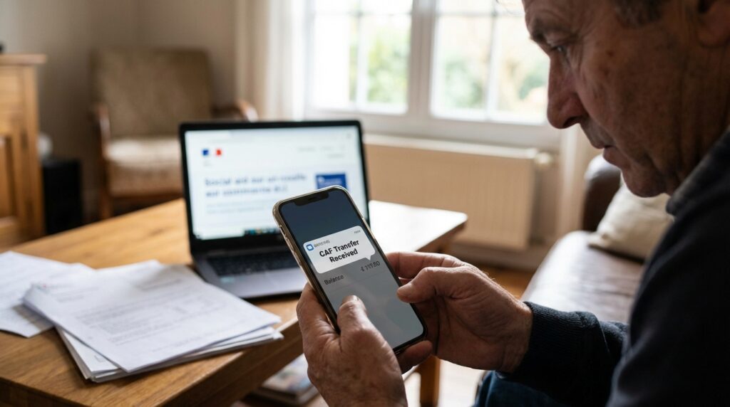 Virement CAF reçu mais non crédité sur mon compte : comprendre les causes et solutions rapides