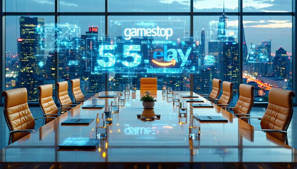 GameStop mise 55,5 milliards de dollars pour acquérir eBay et défier Amazon sur le marché du e-commerce