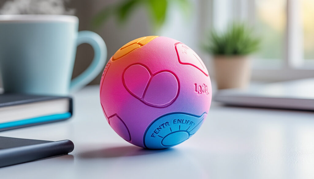 Balle anti-stress personnalisée : les clés pour en faire un goodie qui marque les esprits